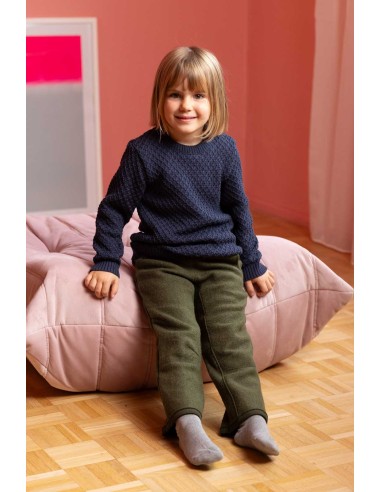 MAGLIONCINO KIDS IN 100% LANA MERINO BIOLOGICA...