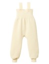 PANTALONE BABY IN LANA MERINO BIOLOGICA CON BRETELLE