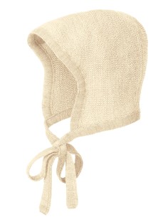 CUFFIETTA BABY IN LANA MERINO TRICOT - NATURALE
