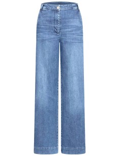 JEANS IN COTONE BIOLOGICO A PALAZZO VITA ALTA - AZZURRO 2