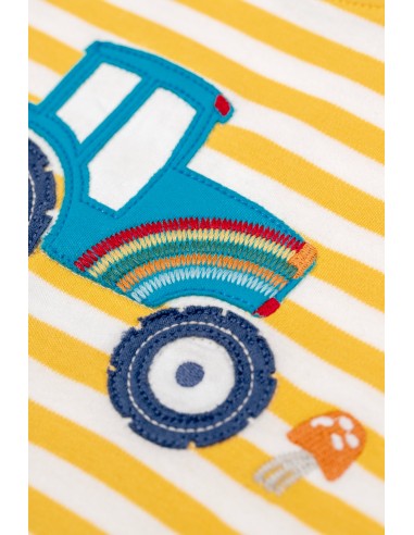 MAGLIA BIMBO IN COTONE BIOLOGICO "TRATTORE"