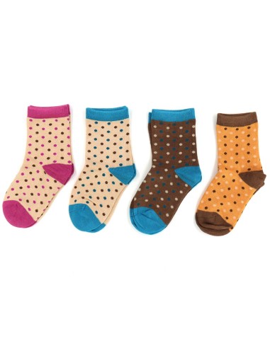 CALZINI IN BAMBU' KIDS "MIX POIS"