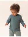 MAGLIONCINO BABY IN 100% LANA MERINO MELANGE