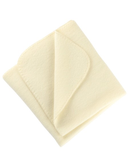 COPERTA BABY IN PILE DI LANA MERINO BIOLOGICA 80x100