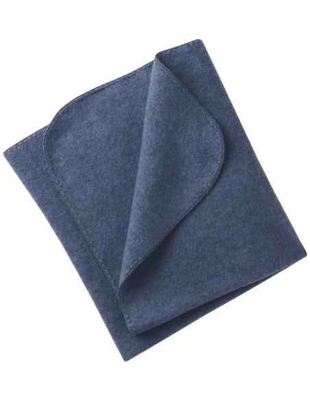 COPERTA BABY IN PILE DI LANA MERINO BIOLOGICA 80x100