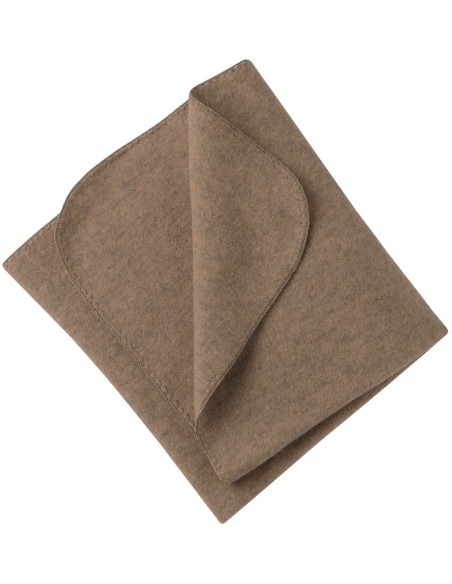 COPERTA BABY IN PILE DI LANA MERINO BIOLOGICA 80x100