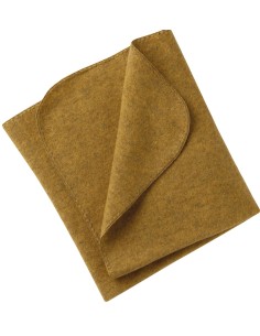 COPERTA BABY IN PILE DI LANA MERINO BIOLOGICA 80x100 -...