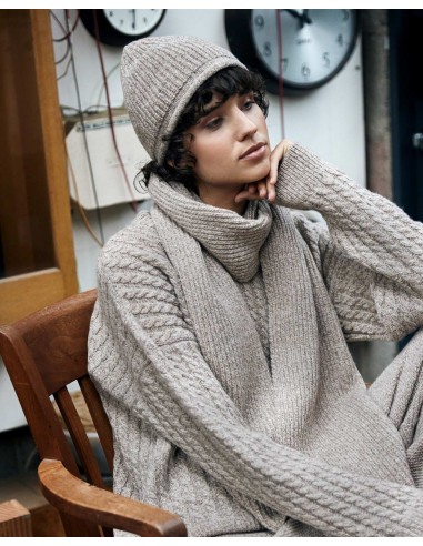 BERRETTO IN LANA IRLANDESE "MISTLE"