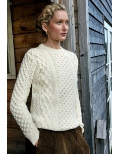 MAGLIONE ARAN UNISEX IN...
