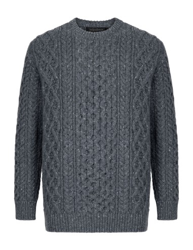 MAGLIONE IN LANA VERGINE IRLNDESE E CASHMERE