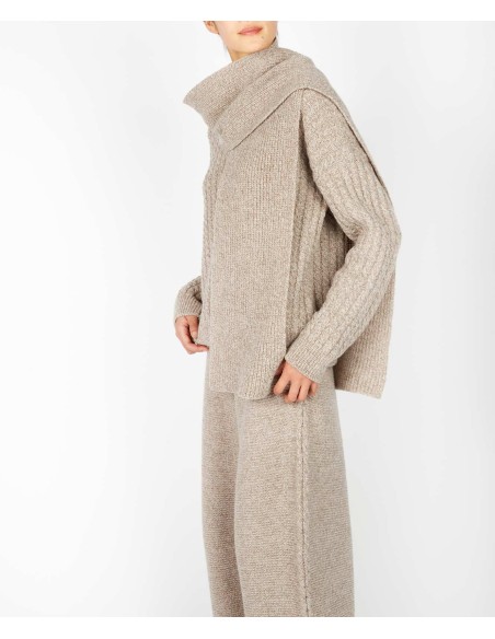 SCIARPA IN LANA IRLANDESE "SPARROW"