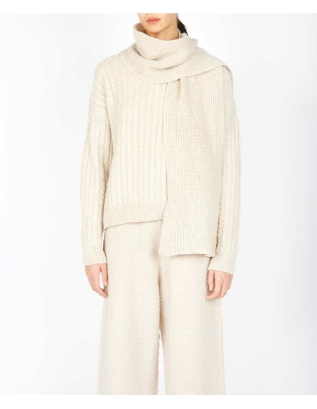 SCIARPA IN LANA IRLANDESE "SPARROW"