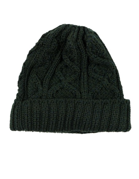 BERRETTO ARAN IN 100% LANA MERINO SUPERSOFT "DIAMOND"