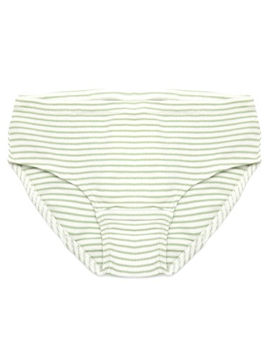 SLIP BIMBA IN COTONE BIOLOGICO A RIGHE
