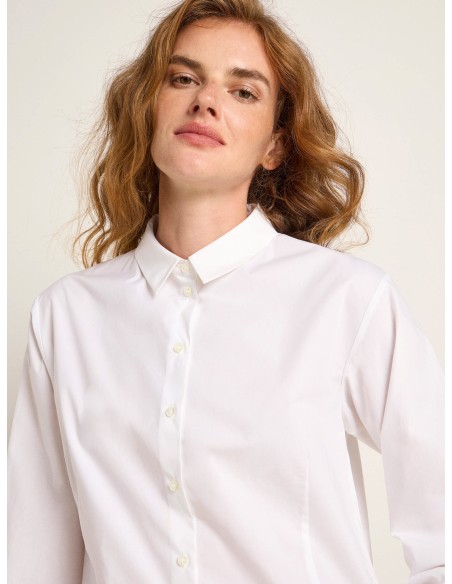 CAMICIA CROP IN COTONE BIOLOGICO