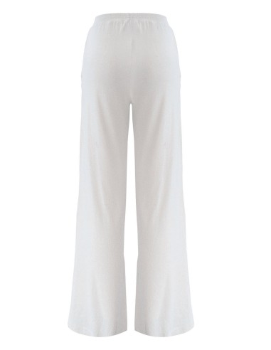 PANTALONE PALAZZO DONNA HOMEWEAR IN SETA BURETTA