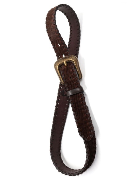 CINTURA ARTIGIANALE IN PELLE "CAVALLINO"