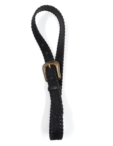 CINTURA ARTIGIANALE IN PELLE "CAVALLINO"