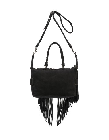 BORSA BAULETTO INDIANINO IN PELLE SCAMOSCIATA...