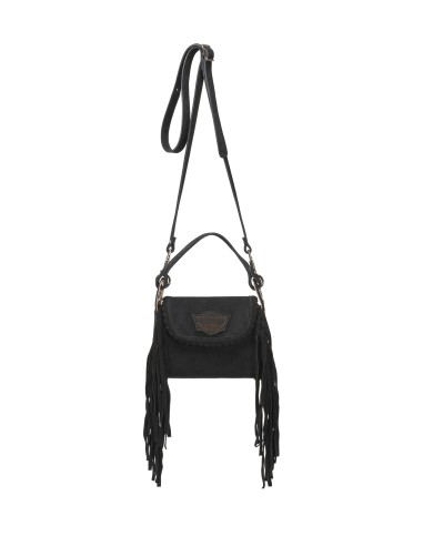 BORSETTA ARTIGIANALE IN PELLE SCAMOSCIATA CON...