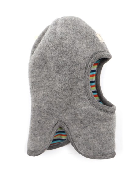 PASSAMONTAGNA BIMBI REVERSIBILE IN LANA MERINO "SWITCH"