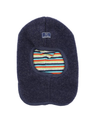 PASSAMONTAGNA BIMBI REVERSIBILE IN LANA MERINO...