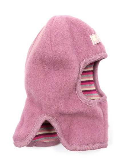 PASSAMONTAGNA BIMBI REVERSIBILE IN LANA MERINO "SWITCH"