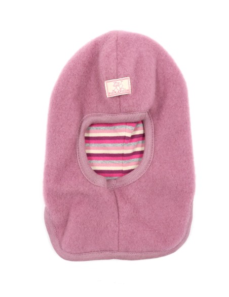 PASSAMONTAGNA BIMBI REVERSIBILE IN LANA MERINO "SWITCH"