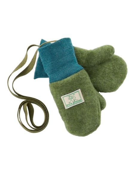 GUANTI MANOPOLE CALDE IN PILE DI LANA 