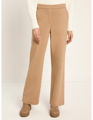 PANTALONE A GAMBA DRITTA IN LANA E COTONE...