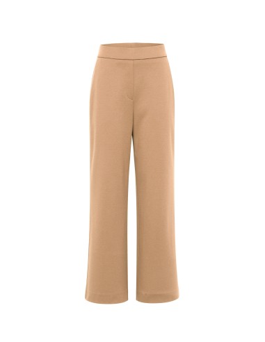 PANTALONE A GAMBA DRITTA IN LANA E COTONE...