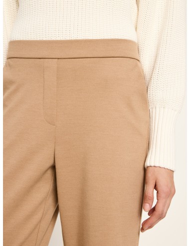 PANTALONE A GAMBA DRITTA IN LANA E COTONE...