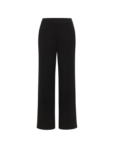 PANTALONE A GAMBA DRITTA IN LANA E COTONE...