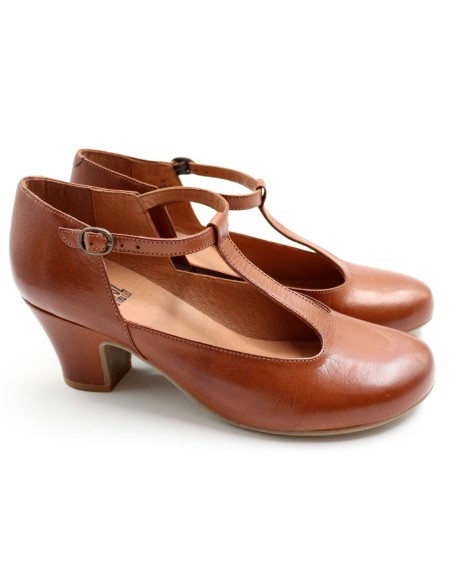 SCARPETTA MARY-JANE IN PELLE "FLETA"