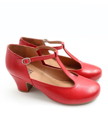 SCARPETTA MARY-JANE IN PELLE "FLETA"