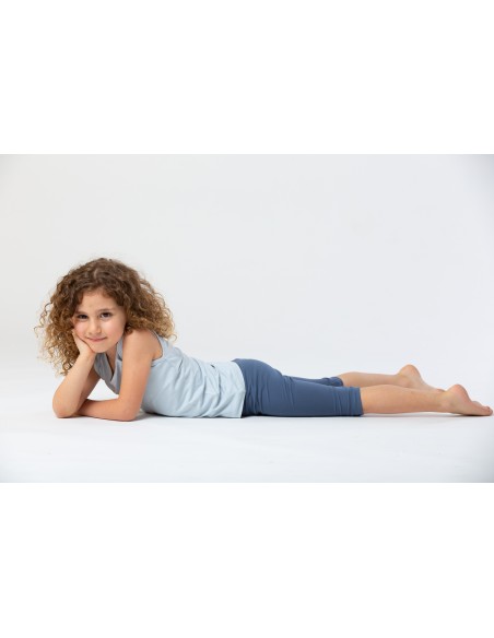 CANOTTA KIDS SPALLA LARGA IN BAMBU'