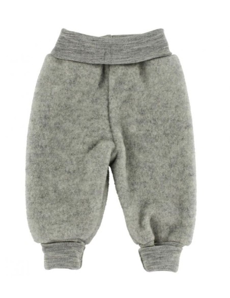 PANTALONI SUPER SOFT BIMBI IN PILE DI 100% LANA MERINO