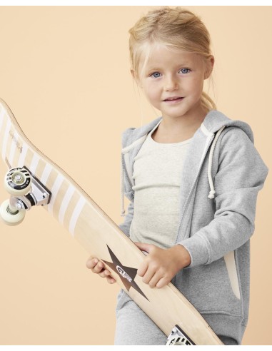 PRATICA FELPA BIMBI IN COTONE BIOLOGICO "GINGER"