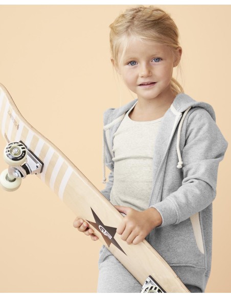 PRATICA FELPA BIMBI IN COTONE BIOLOGICO "GINGER"