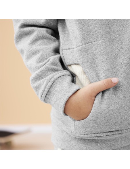 PRATICA FELPA BIMBI IN COTONE BIOLOGICO "GINGER"