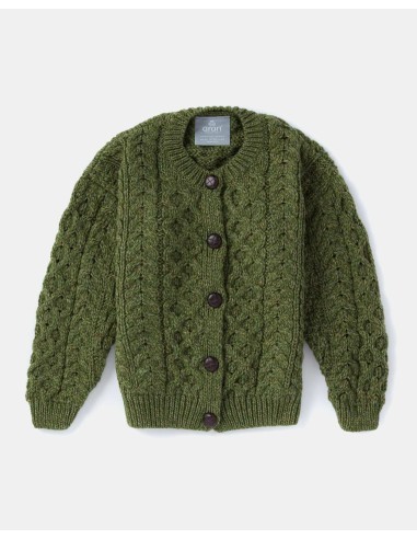 CARDIGAN ARAN KIDS IN LANA SUPERSOFT