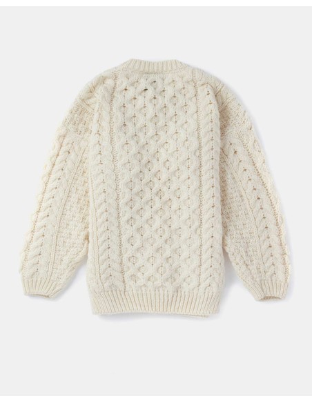 CARDIGAN ARAN KIDS IN LANA SUPERSOFT