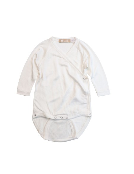 BODY NASCITA IN SETA M/ LUNGA "WRAP"