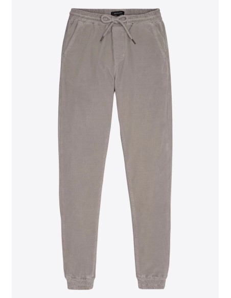 PANTALONE CHINO DONNA IN VELLUTO DI COTONE BIOLOGICO "CHAITURUS"