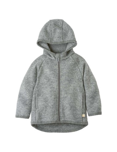 GIACCA BIMBI IN LANA COTTA CON ZIP