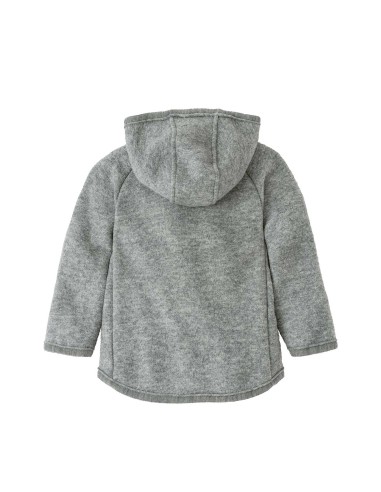 GIACCA BIMBI IN LANA COTTA CON ZIP