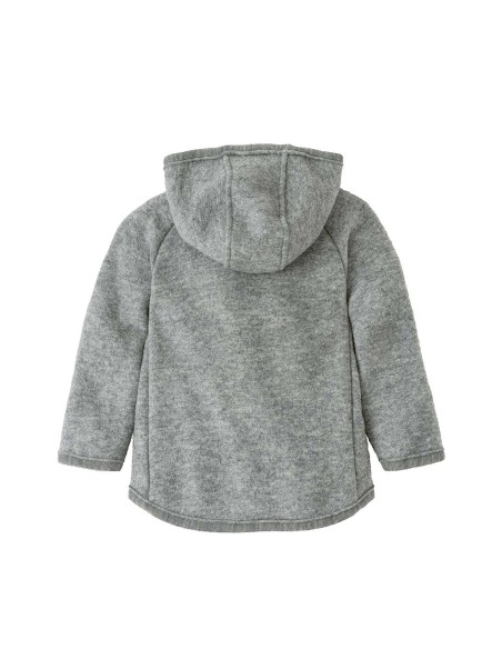 GIACCA BIMBI IN LANA COTTA CON ZIP
