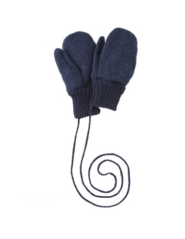 GUANTO / MANOPOLE BIMBI IN LANA COTTA BIOLOGICA