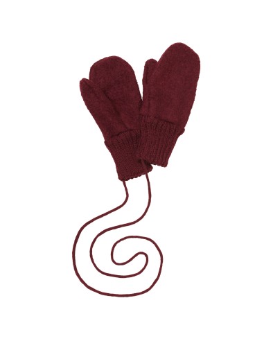 GUANTO / MANOPOLE BIMBI IN LANA COTTA BIOLOGICA