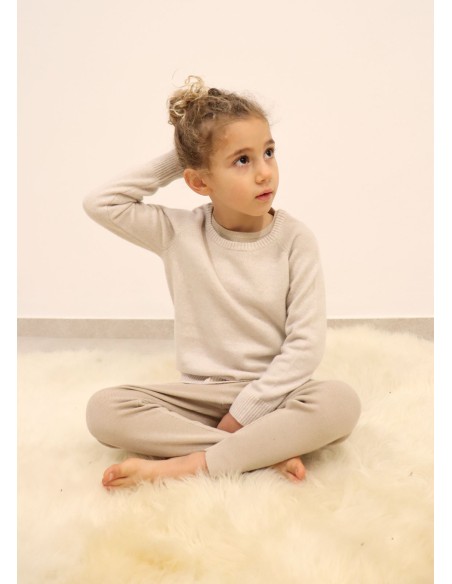 PULL 100% CASHMERE KIDS "CAREZZA"